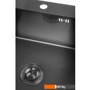 Кухонные мойки Saniteco 5050 Nano (с сифоном, дозатором и коландером) Кухонные мойки Saniteco 5050 Nano (с сифоном, дозатором и коландером)