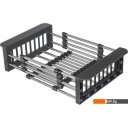 Кухонные мойки Saniteco 5050 Nano (с сифоном, дозатором и коландером)