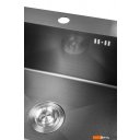 Кухонные мойки Saniteco 6045 Nano (с сифоном, дозатором и коландером)