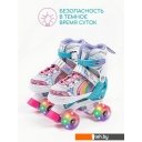 Роликовые коньки Amarobaby Disco AMARO-35Di-Pi-30 (розовый, р-р 30-33)