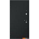 Металлические двери Guard С зеркалом 86х205 (левая, графит/бьянко)