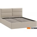 Кровати Трия Глосс универсальный тип 1 с ПМ 160x200 (велюр Confetti Cream)