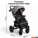 Детские коляски и аксессуары Bubago Cross Air 2023 (лилово-серый)