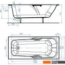 Ванны Универсал Эврика 170x75
