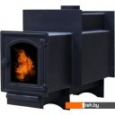 Банные печи ComfortProm Сталь 8мм 20м3, чугунная дверь со стеклом