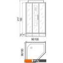 Душевые кабины River Penta 90