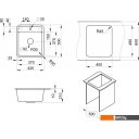 Кухонные мойки Granula ST-4802 (графит)