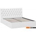 Кровати Трия Скарлет универсальная тип 1 с ПМ 160x200 (кожзам белый)