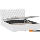 Кровати Трия Скарлет универсальная тип 1 с ПМ 160x200 (кожзам белый)
