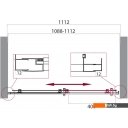 Душевые кабины BelBagno UNO-195-BF-1-110-C-NERO