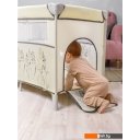 Детские манежи Amarobaby Transform Flora AMARO-26TrF/03 (бежевый)