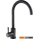 Кухонные мойки БелЭворс Styl L + смеситель W4998-3-22 (черный)