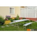 Кемпинговая мебель Calviano Складной, пластиковый 180 см (усиленные ноги)