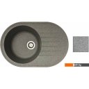 Кухонные мойки БелЭворс Rondo L + смеситель W74004-9 + дозатор L405-1 (серый/сатин)