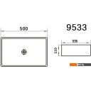Умывальники Axus 50 9533
