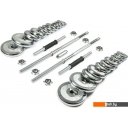 Гантели, гири, штанги Ametist хромированные в чемодане 50 кг