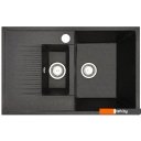 Кухонные мойки БелЭворс Forma R + смеситель W74004-2 + дозатор L405F (черный)