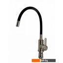 Кухонные мойки БелЭворс Styl L + смеситель W74004-2 + дозатор L405F (черный)