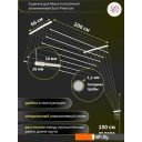 Сушилки для белья Comfort Alumin Euro Premium потолочная 7 прутьев 200 см (алюминий/белый)