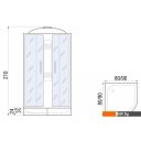 Душевые кабины River Rein 80/24 МТ