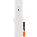 Умные часы и браслеты Apple Watch SE 2 40 мм (алюминиевый корпус, серебристый/белый, спортивный силиконовый ремешок M/L)