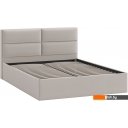 Кровати Трия Глосс универсальный тип 1 160x200 (велюр Confetti Smoke)