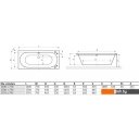 Ванны Excellent Oceana Slim 170x75