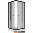 Душевые кабины Метакам Universal Black 80x80 KKS_013566 (прозрачное стекло)