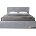 Кровати Stolline Лима 08 с ПМ/Н 180x200 (велюр Velutto 12)