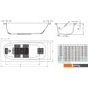 Ванны BLB Universal 150x70 (с ручками и ножками)