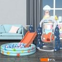 Детские спортивные комплексы и игровые площадки Sundays Динозаврик B60017 (синий)