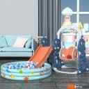 Детские спортивные комплексы и игровые площадки Sundays Динозаврик B60017 (синий)