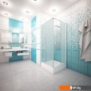 Душевые кабины Метакам Universal 80x80 KKS_011746 (матовое стекло)