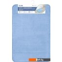 Аксессуары для ванной и туалета Вилина Велюр 7170 (50x80, голубой)
