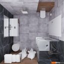 Душевые кабины Triton Вента-Блэк 80x80 (хром, с поддоном)