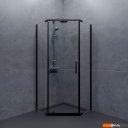 Душевые кабины Triton Дека-Блэк 90x90 (черный, без поддона)