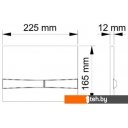 Клавиши и системы смыва Berges Wasserhaus Novum F3 (глянцевый хром)