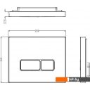 Клавиши и системы смыва WeltWasser Marberg 410 SE CR