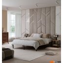 Кровати Домаклево София 180x200 (черный)