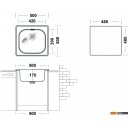 Кухонные мойки Ukinox Спектр SPM500.500-GT6K-C