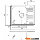 Кухонные мойки IDDIS Strit STR58SDi77