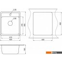 Кухонные мойки Granula ST-4202 (базальт)
