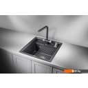 Кухонные мойки Granula KS-5002 (черный)