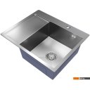 Кухонные мойки Mixline Pro 551876 правый (сатин, с сифоном)