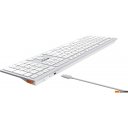 Клавиатуры A4Tech Fstyler FBX50C (серебристый/белый)