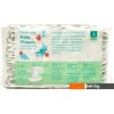 Детские подгузники Offspring S 3-6 кг Листочки (48 шт)