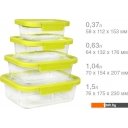 Посуда для хранения продуктов Oursson CG3504SS/GA