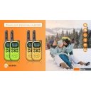 Портативные радиостанции Decross DC43 (2шт, желтый)