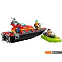 Конструкторы LEGO City 60373 Пожарная спасательная лодка