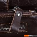 Женские и мужские сумки Poshete 196-3750-26-DBW (коричневый)